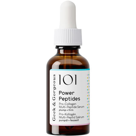 Geek & Gorgeous - Power Peptides - Stimulējošs Serums ar Peptīdiem - 30ml