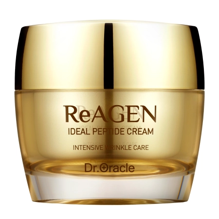 Dr Oracle - ReAGEN Ideal Peptide Cream - Bagātīgs Pretnovecošanās Krēms ar Ēdelveisa Cilmes Šūnu Ekstraktu un Peptīdiem - 50ml