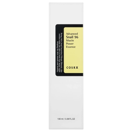 COSRX - Advanced Snail 96 Mucin Power Essence - Mitrinoša Esence ar Gliemežu Gļotām - 100ml