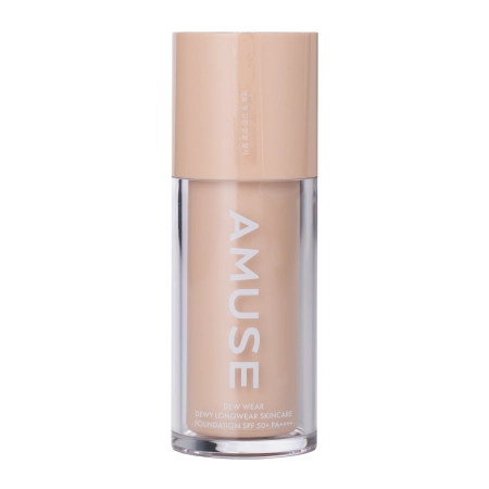 Amuse - Dew Wear Foundation SPF50 PA++++ - Tonālais Krēms ar Gela Konsistenci - 02 Healthy - 35ml