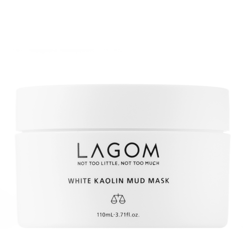 Lagom - White Kaolin Mud Mask - Attīroša Mālu Sejas Maska - 110ml