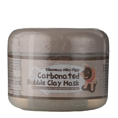 Elizavecca - Milky Piggy Carbonated Bubble Clay Mask - Attīroša Māla Maska - 100ml