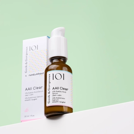 Geek&Gorgeous - AAll Clear - Serums ar 15% Azelainskābi - 30ml