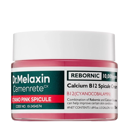 Dr.Melaxin - Cemenrete Cyano Pink Spicule Cream - Intensīvi Atjaunojošs Krēms ar Mikroadatām - 50ml