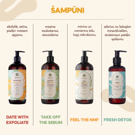 HairTry - Date With Exfoliate - Enzīmu Šampūns - 250ml