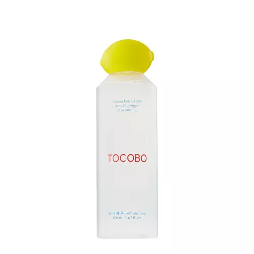 Tocobo - AHA BHA Lemon Toner - Citronu Tonika ar AHA un BHA Skābēm - 150ml