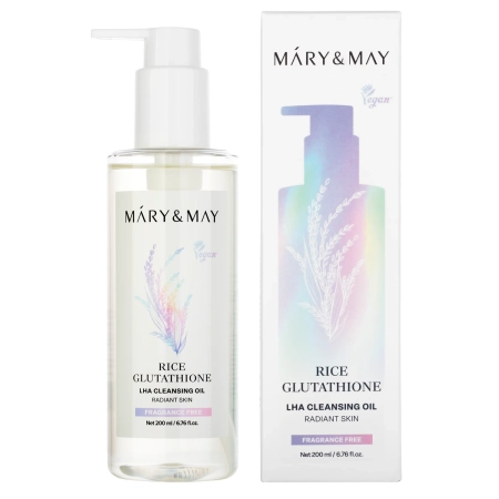 Mary&May - Rice Glutathione LHA Cleansing Oil - Attīroša Sejas Eļļa - 200ml