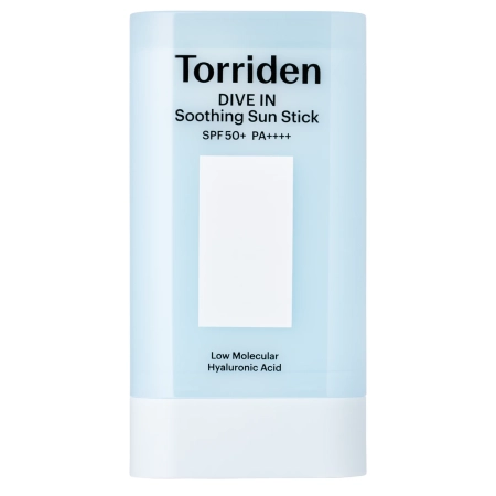 Torriden - Dive-In Soothing Sun Stick SPF 50+ PA++++ - Nomierinošs Saules Aizsargkrēms Stikā - 19g