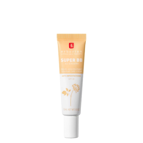 Erborian - Super BB Au Ginseng Nude - Sedzošs Krēms Nepilnību Korekcijai - 15ml