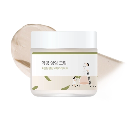 Round Lab - Soybean Nourishing Cream - Barojošs Sejas Krēms ar Melnās Sojas Ekstraktu - 80ml