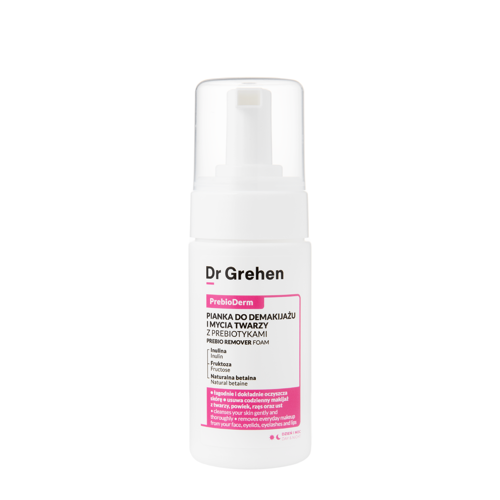 Dr Grehen - PrebioDerm - Prebio Remover Foam - Kosmētikas noņemšanas un sejas mazgāšanas putas ar prebiotikām - 100ml