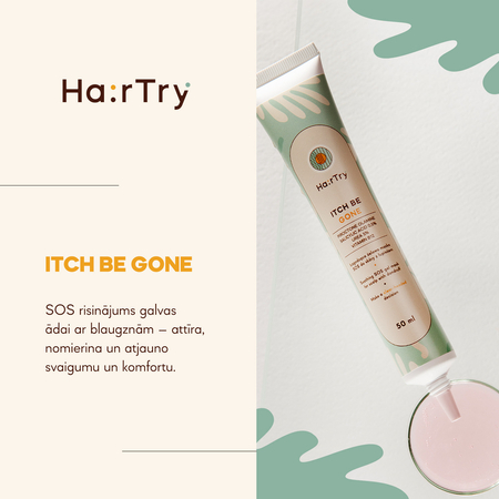 HairTry - Itch Be Gone - SOS Maska Galvas Ādai - 50ml