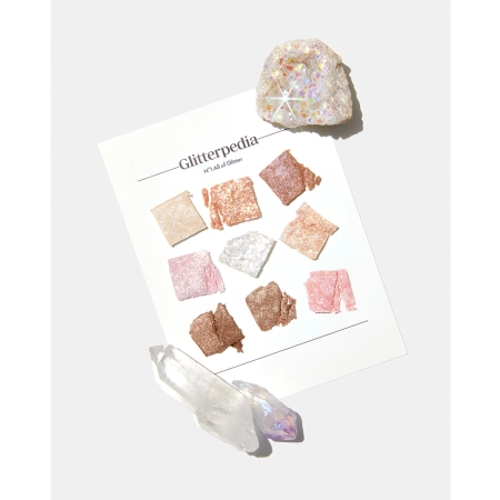 Unleashia - Glitterpedia Eye Palette - Vegāniska Acu Ēnu Palete - 1 All Of Glitter - 6,6g