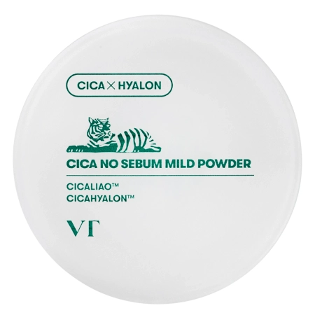 VT Cosmetics - Cica No-Sebum Mild Powder - Matējošs Sejas Pūderis - 5g