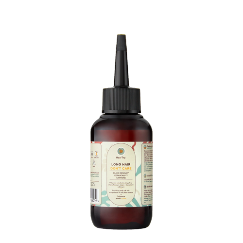 HairTry - Long Hair, Don't Care - Barojošs Losjons Galvas Ādai ar Kapsulētu Eļļu un Augu Ekstraktiem - 100ml