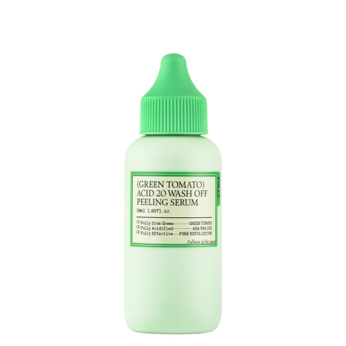 FULLY - Green Tomato Acid 20 Wash Off Peeling Serum - Sejas Pīlinga Serums - 50ml
