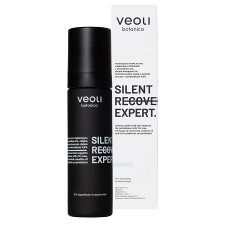 Veoli Botanica - Silent Recovery Expert - Nomierinoša Nakts Maska Mikrobioma Atbalstam - 50ml