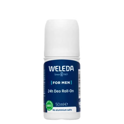 WELEDA - For Men 24h Deo Roll-On - Rullīša Dezodorants Vīriešiem 24h - 50ml