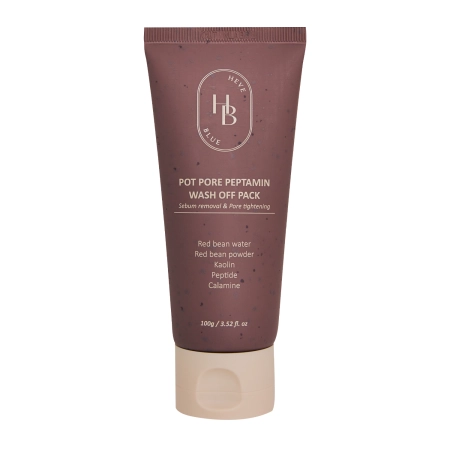 HEVEBLUE - Pot Pore Peptamin Wash Off Pack - Poras Savelkoša Maska - 100g