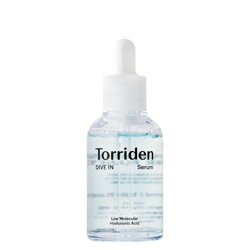 Torriden - Dive-In - Low Molecule Hyaluronic Acid Serum - Mitrinošs Serums ar Zemas Molekulmasas Hialuronskābi un Keramīdiem - 50ml