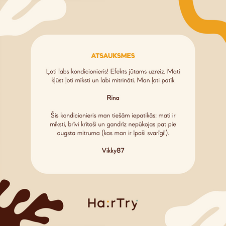HairTry - Everyone, Everyday - Ikdienas Kondicionieris - 250ml