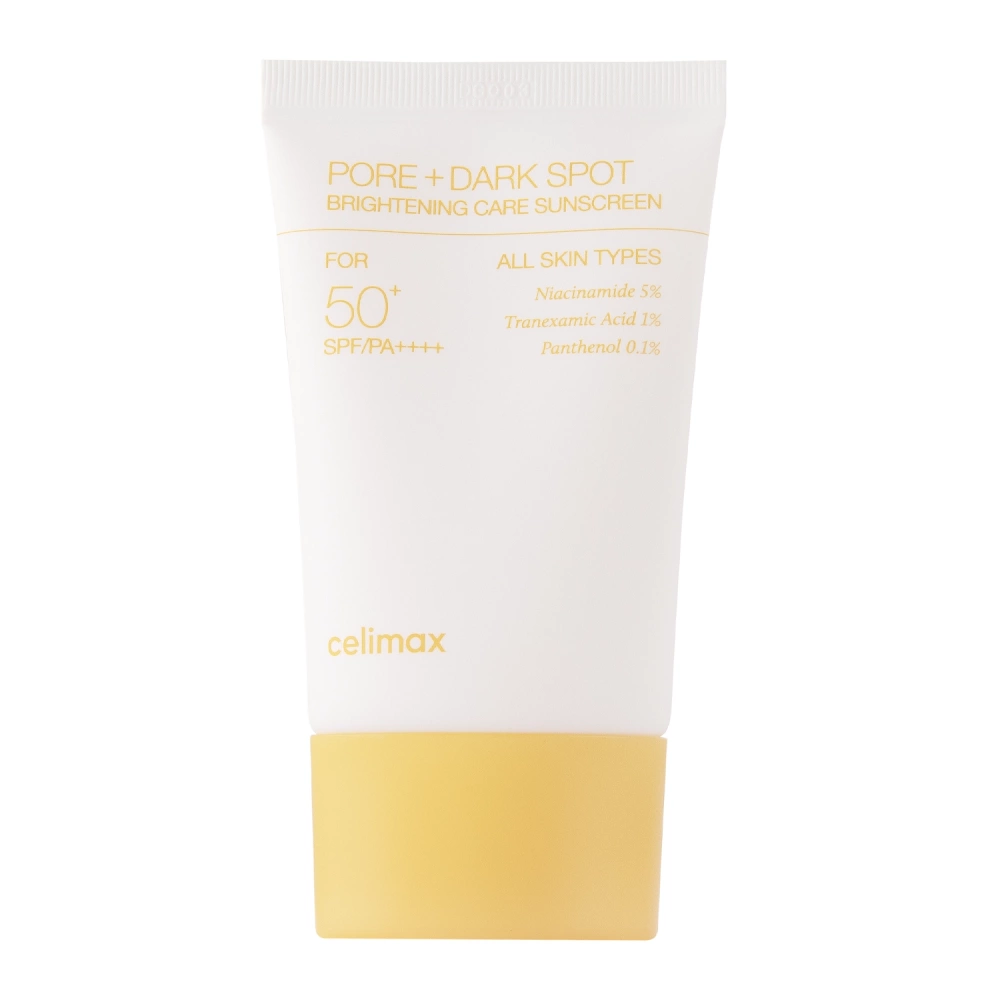 Celimax - Pore+Dark Spot Brightening Care Sunscreen - Освітлювальний сонцезахисний крем - 50ml