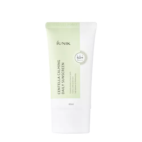 iUNIK - Centella Calming Daily Sunscreen SPF 50+ PA++++ - Saules Aizsargkrēms ar Filtru - 60ml
