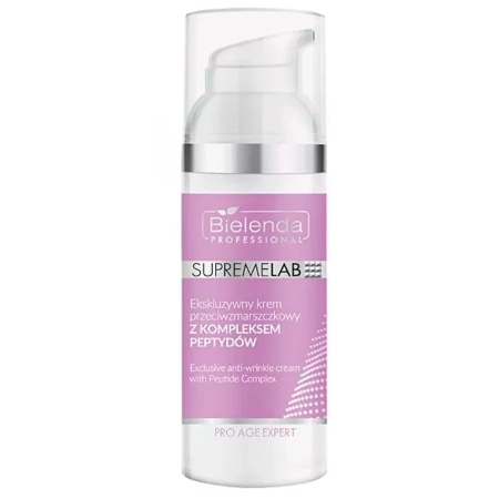 Bielenda Professional - Supremelab - Pro Age Expert - Exclusive Anti-Wrinkle Cream with Peptide Complex - Ekskluzīvs Pretgrumbu Krēms ar Peptīdu Kompleksu - 50ml