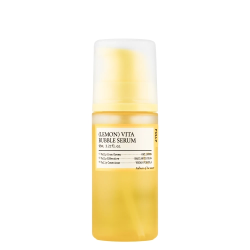 FULLY - Lemon Vita Bubble Serum - Izgaismojošs Serums Putās - 95ml