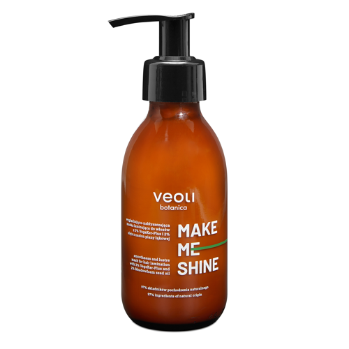 Veoli Botanica - Make Me Shine - Izlīdzinoša un Mirdzumu Piešķiroša Maska Matiem - 140ml