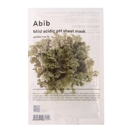 Abib - Mild Acidic pH Sheet Mask Jericho Rose Fit - Auduma Sejas Maska - 30ml