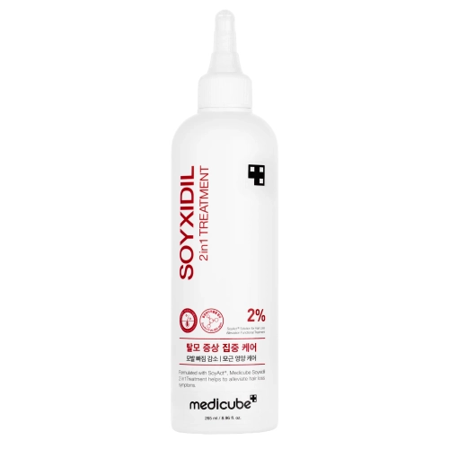 Medicube - Soyxidil 2in1 Treatment - Barojošs Losjons Pret Matu Izkrišanu - 265ml