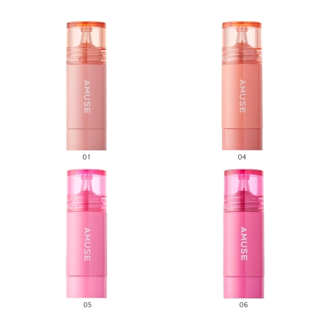 AAmuse - Cheek Tok Tok - Šķidrs Vaigu Sārtums - 01 Boksoonga Tok - 5,5ml