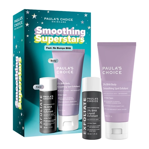 Paula's Choice - Smoothing Superstars - Izlīdzinošs Kosmētikas Komplekts Sejai un Ķermenim - 30ml + 60ml