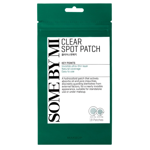 Some By Mi - 30 Days Miracle Clear Spot Patch - Dziedinoši Plāksteri Pret Pinnēm - 18 gab