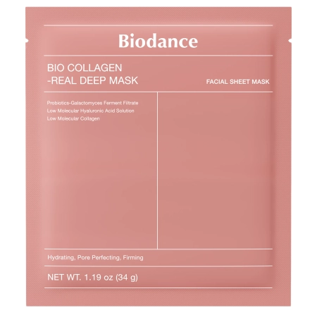 Biodance - Bio-Collagen Real Deep Mask - Nostiprinoša Auduma Maska ar Kolagēnu - 1gab/34g