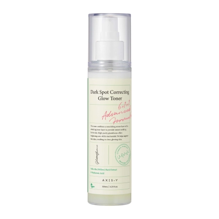 Axis-y - Dark Spot Correcting Glow Toner - Balinošs Divfāžu Miglas Toniks - 125ml