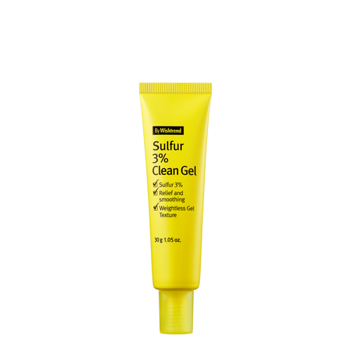 By Wishtrend - Sulfur 3% Clean Gel - Gēls Pret Lokālām Nepilnībām - 30ml