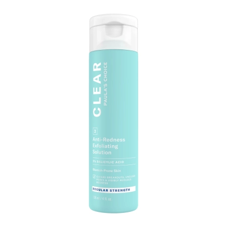 Paula's Choice - Clear - Regular Strength Anti-Redness Exfoliating Solution 2% BHA - Nolobošs Toniks ar 2% Salicilskābi - 118ml