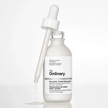 The Ordinary - Rice Lipids + Ectoin Microemulsion - Mikroemulsija ar Rīsu Lipīdiem un Ektoīnu - 120ml