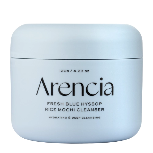 Arencia - Fresh Blue Hyssop Rice Mochi Cleanser - Mitrinoša sejas attīrošā pasta - 120g - Fresh Blue Hyssop Rice Mochi Cleanser - Mitrinoša Sejas Tīrīšanas Pasta - 120g