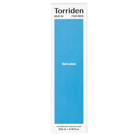 Torriden - Dive-In For Men Gel Lotion - Mitrinoša Želejveida Emulsija - 200ml