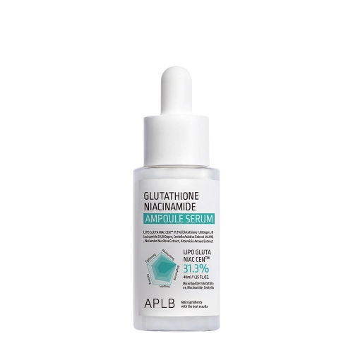 APLB - Glutathione Niacinamide Ampoule Serum - Izgaismojošs Serums Sejai - 40ml