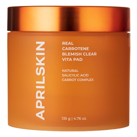 Aprilskin - Carrotene Clarifying Vita Pads - Attīroši Spilventiņi ar Karotīnu - 135g