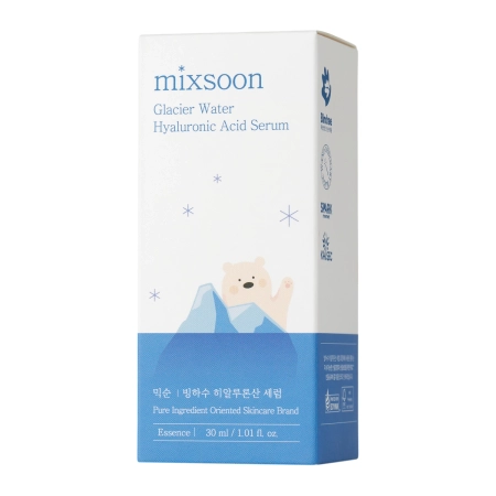 Mixsoon - Glacier Water Hyaluronic Acid Serum - Serums ar Hialuronskābi un Ledāja Ūdeni - 30ml