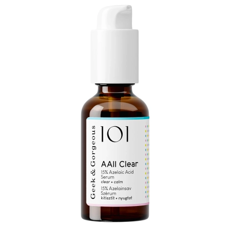 Geek&Gorgeous - AAll Clear - Serums ar 15% Azelainskābi - 30ml