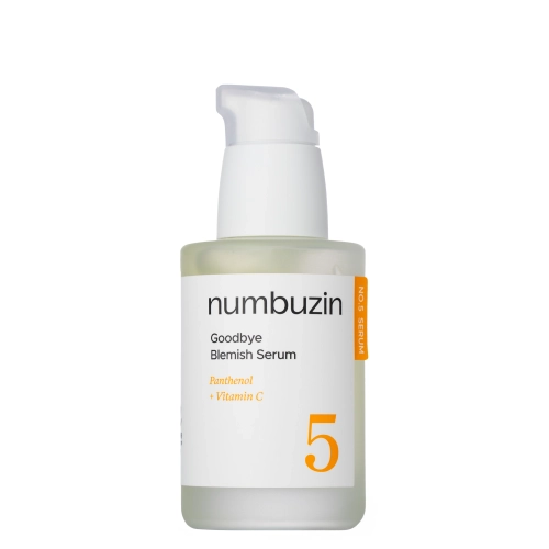 Numbuzin - No.5 Goodbye Blemish Serum - Serums ar Niacinamīdu un C Vitamīnu - 50ml