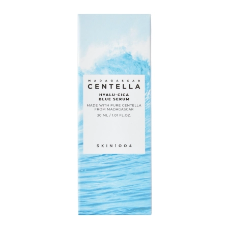 SKIN1004 - Madagascar Centella Hyalu-Cica Blue Serum - Serums ar Hialuronskābi un Āzijas Centellu - 30ml