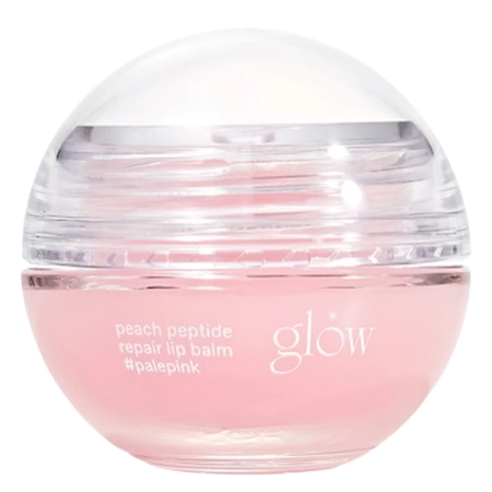 glow - Peach Peptide Repair Lip Balm - Peptīdu Lūpu Balzams - #Palepink - 8g