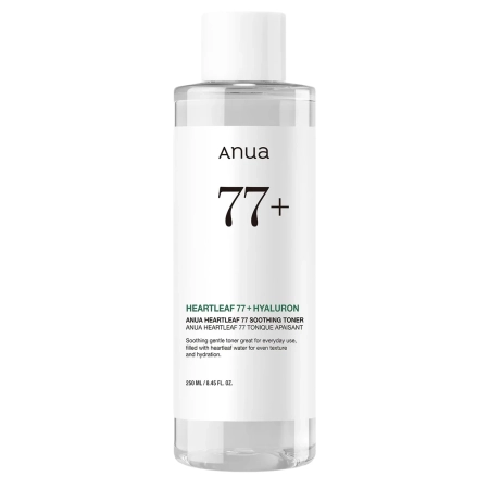 Anua - Heartleaf 77% Soothing Toner - Nomierinošs Toniks Sejai - 250ml
